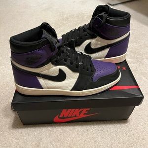 Nike Air Jordan 1 Court Purple High OG Retros